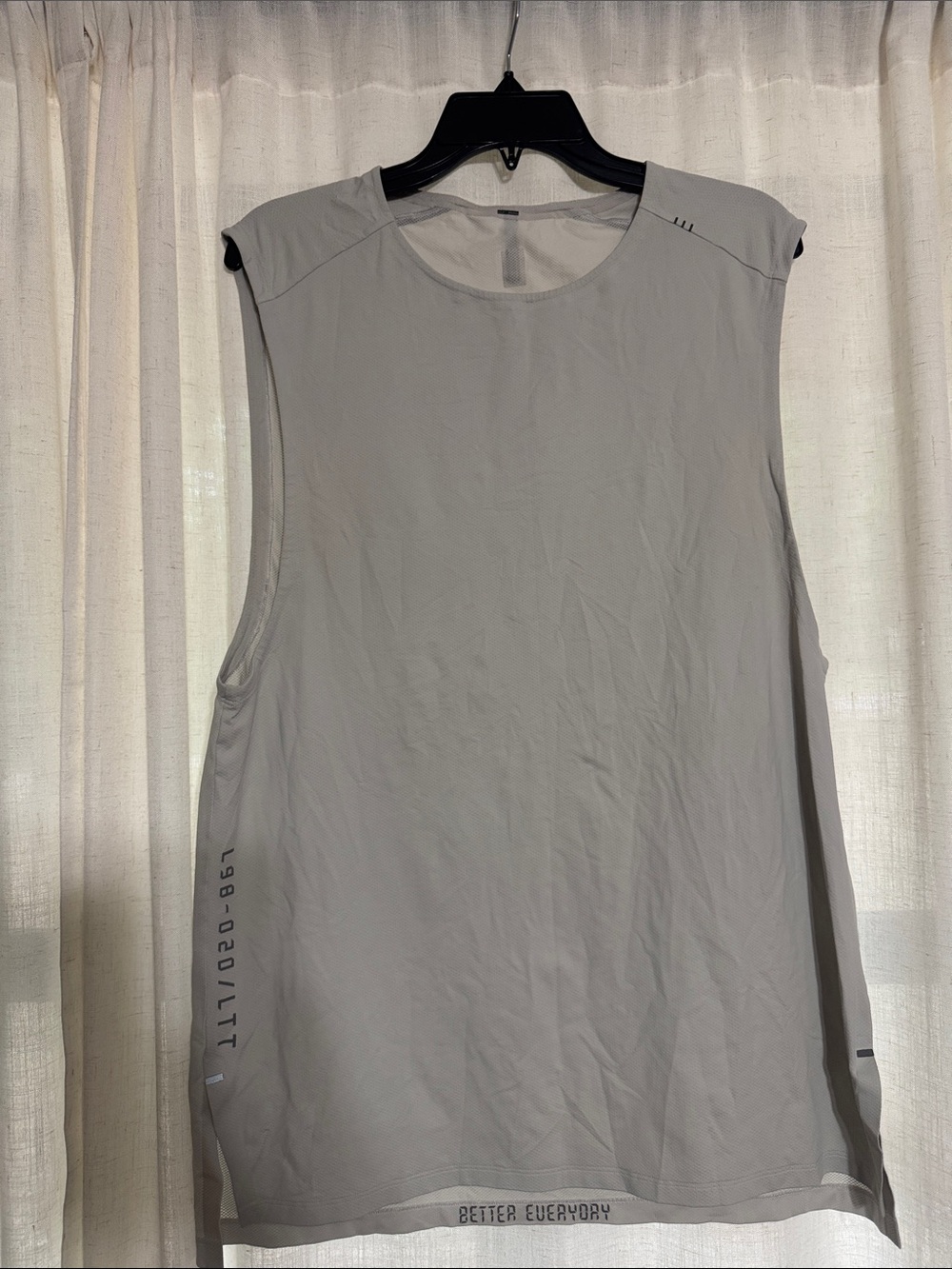 lululemon athletica Sleeveless Tank Top - Light Gray